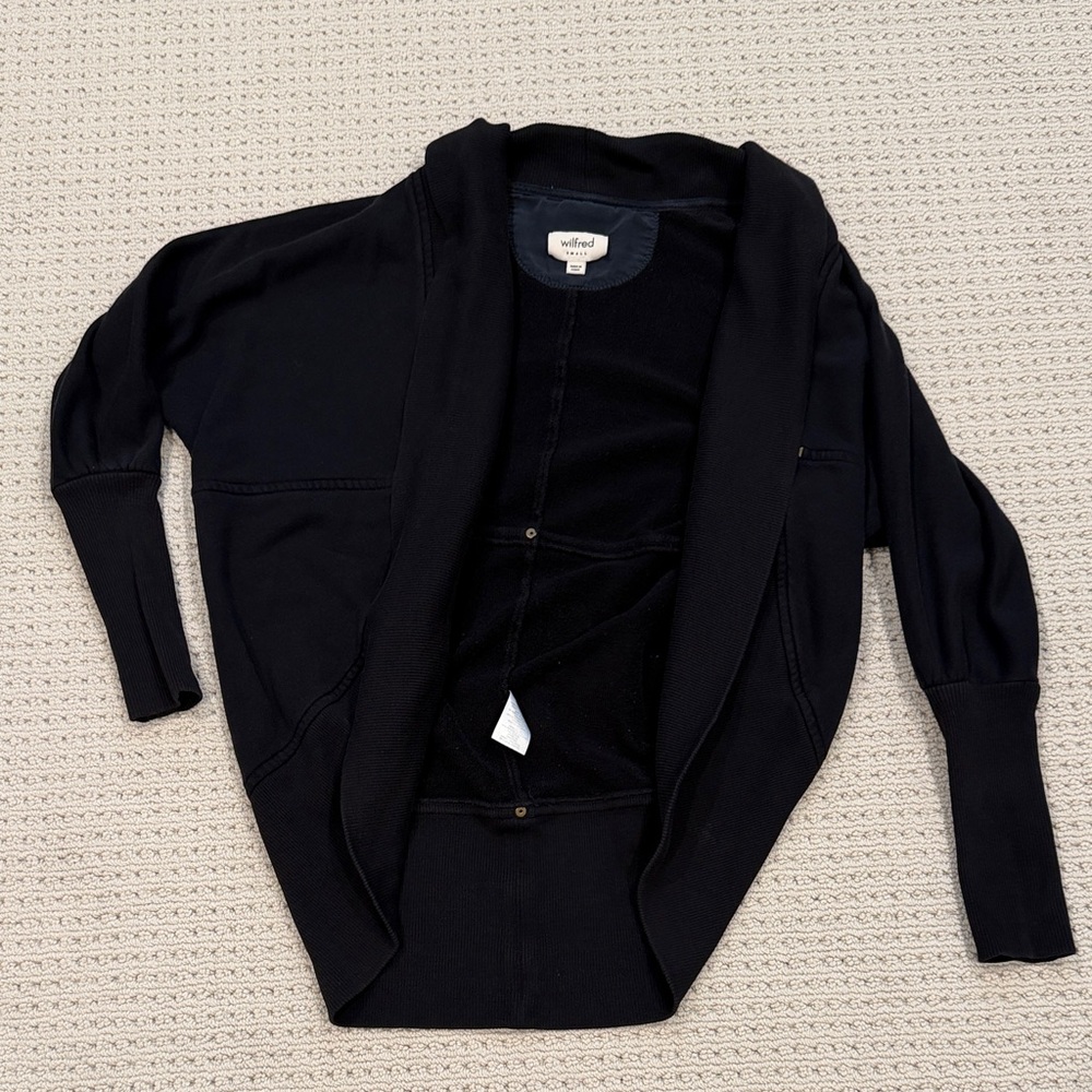 Wilfred Midnight Open Cardigan